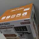 AIRMSEN 20 Bar Espresso Machine with Automatic Milk Frother, Cappuccino & Latte Coffee Maker with Quick Brew Dual Boiler (1350W + 1000W), Stainless Steel, 60oz Water Tank, Touchscreen