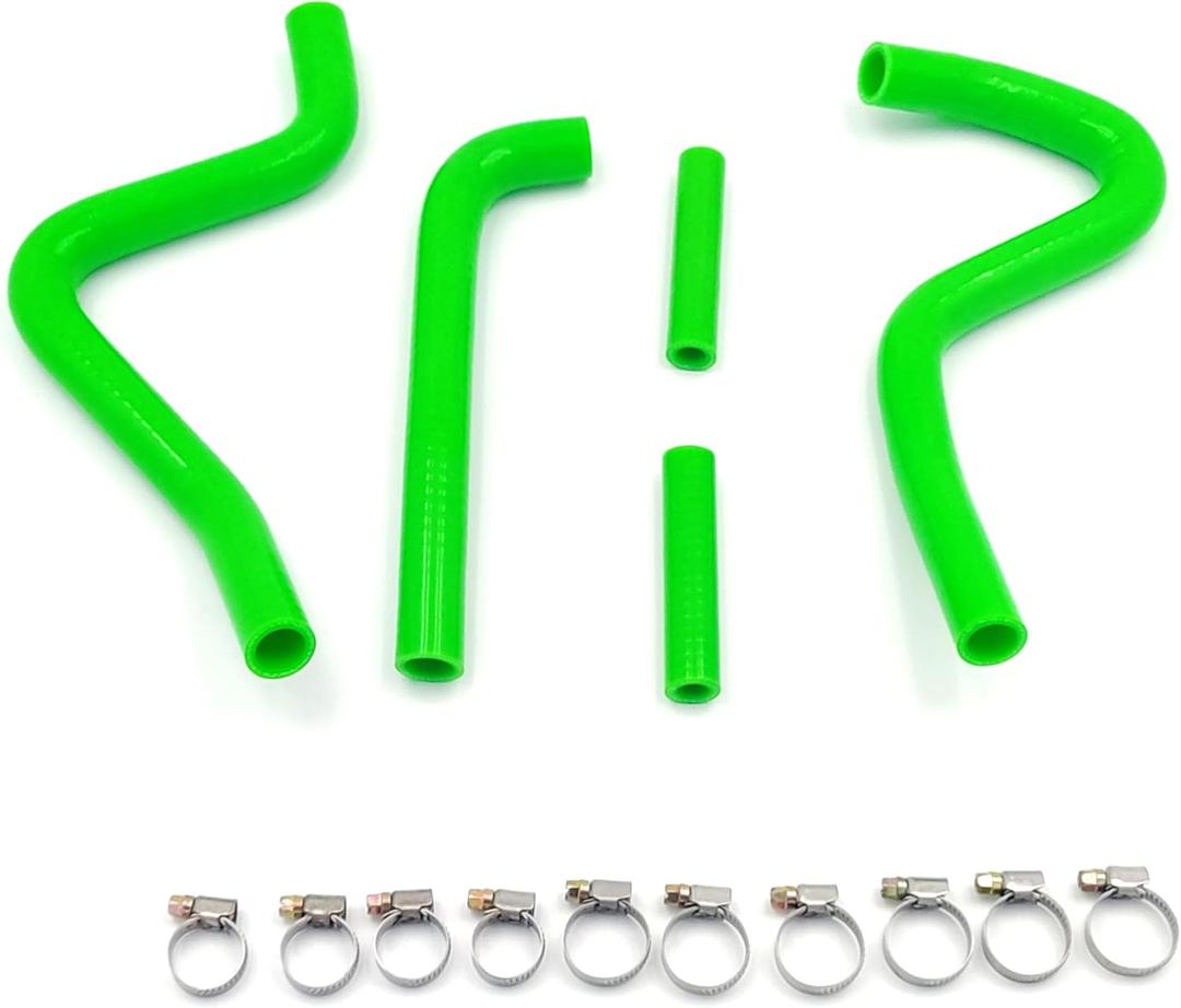 For 1994-2002 Kawasaki KX125 KX250 Silicone Radiator Hose Kit With Clamps Cooling Coolant Pipe Tube Hoses 1995 1996 1997 1998 1999 2000 2001