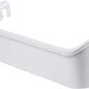 240337901 (MIDDLE) and 240338101 (BOTTOM) Door Shelf Bin Racks Compatible with Frigidaire or Kenmore Refrigerator