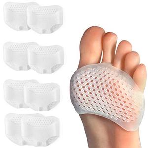 Hoogoo Toe Pads Ball of Toe Cushions Metatarsal Pads Ball of Foot Pads Callus Foot Pain Relief Bunion Forefoot Cushioning Relief Women