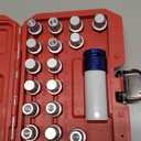 Set of 21, Wheel Lock Key Set, AntiTheft Lock Lug Nut Screw Remover Wheel Lock Removal Kit with 1/2 inch (12.7mm) Socket Adapter for Mini Series