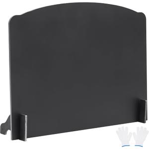 26" Iron Fireback with Feet, Fireplace Back Plates,Cast Iron Fireback, This Iron Fireplace is to Reflect Heat Back into The Room, Wall Protection