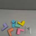 6 Pcs Wood Coat Hook Cute Kids Wall Hooks Colorful Wall Mounted Hangers Backpack Hook Rack for Hanging Hat Keys Clothes for Girl Classroom Home Kitchen Bathroom Playroom Nursery Decor(Small,Pastel)