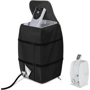 Hot Tub Spa Heater Pump Cover,Waterproof Hot Tub Insulated Pump Cover for Multiple Brands (Black, Square)