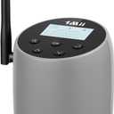 1Mii DS70 Bluetooth Transmitter for TV to Wireless Headphones/Speakers, aptX Adaptive/HD/LL, Dual Device Connection, OLED Display, Long Range, Wireless Audio Adapter with Optical/AUX/RCA and Mic input