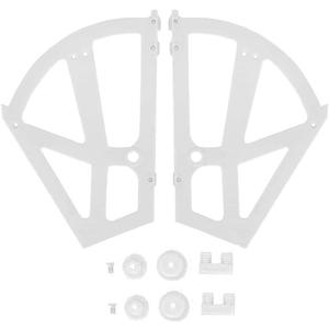 1 Pair Shoe Cabinet Shelf Home Plastic Hollowed Two Layers Rack Shoes Drawer Cabinet Hinges for Shoes Rack, Shelf, Cabinet