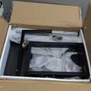 Lendpea Square Metal Table Legs Heavy Duty Desk Legs for Dinning/Computer/Work Table Industrial Furniture Legs Set of 2 28 Height 18" Wide (Matte Black-L)