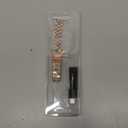 MioHHR Slim Metal Band Compatible with Apple Watch Band 42mm(Series 11 10) 41mm(Series 9 8 7) 40mm(Series 6 5 4 SE3/2/1) 38mm(Series 3 2 1),Stainless Steel iWatch Bands for Women, Rose Gold