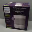 Philips Avent Baby Bottle Sterilizer and Dryer Premium, Removes 99,9% of Bacteria, Chemicals Free, Capacity 6 Bottles/Teats/Accessories, Modular Space Saving Design, Model SCF293