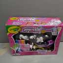 Crayola Scribble Scrubbies Glam Pack (4 Pets), Holiday for Kids, Washable Pet Care Toy, Coloring Animal Craft, Stocking Stuffer Toys for Girls & Boys, 3+