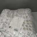 Levtex Home English Forest Natural Reversible Full/Queen Quilt Set (88x92in) and 2 Pillow Shams (26x20in) - Floral - Taupe Grey - Cotton Full/Queen Size Quilt Bedding Set - Lightweight Soft Pre-Washed