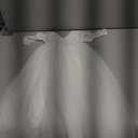 Topmaker Flower Girl Dress for Toddler Baby Girls,Lace Tulle Dress for Wedding,Birthday Party,Photoshoot,Special Occasion (3-4T, #0 Sleeve-white)