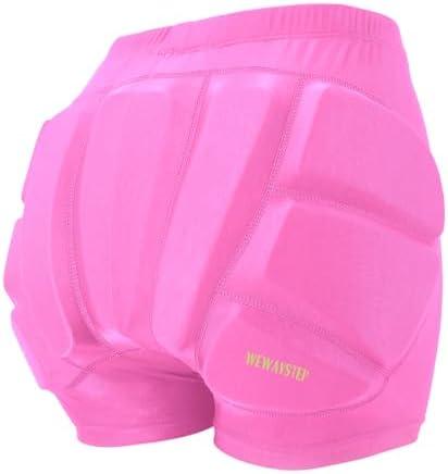 Kids Butt & Hip Padded Shorts for Skating,Youth Hip Protection Pads Figure Skating Shorts Crash Butt Pads for Tailbone & Butt, S