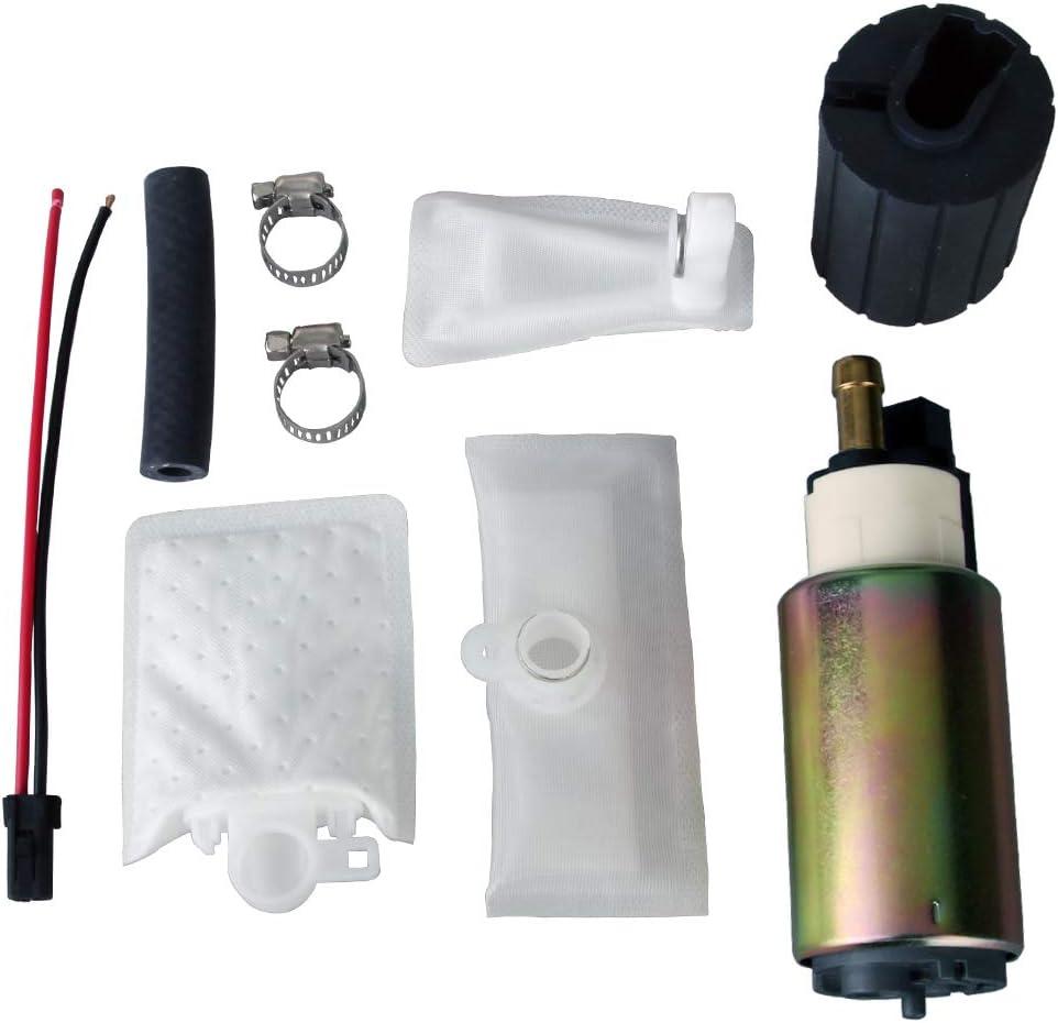 MUCO High Performance Aftermarket Universal Electric Intank Fuel Pump with Installation Kit For Multiple Models E2157