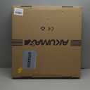 AKUMAX 4 Pack Wood Panels-3D Slat Wall Panelling for Wall-Ceiling and Sound Absorbing - Wooden Wall Panels for Living Room, Bedroom-Fire Retardant & FSC-15.5 ft(Black Oak)