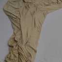 IVAPUPU 1 Pack 6FT Table Cloth for Rectangular Fitted Events Stretch Champagne Table Covers Washable Spandex Tablecloth Protector for Party, Wedding, Cocktail, Banquet, Festival