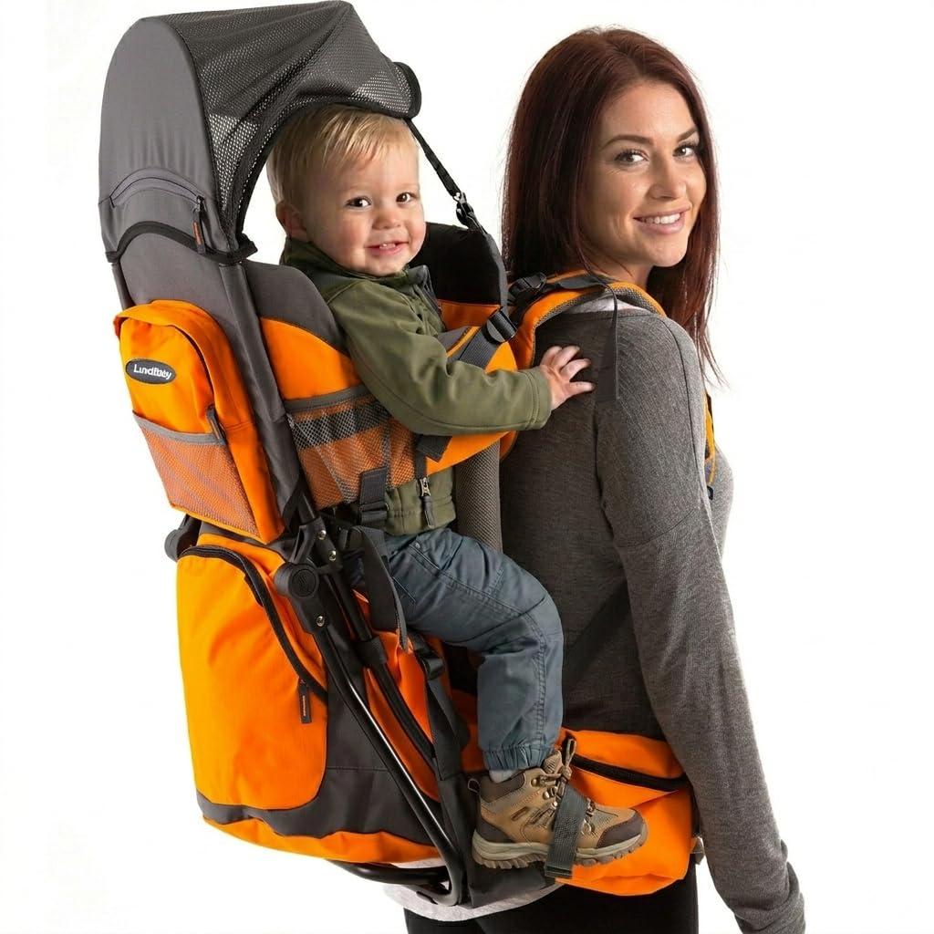 Luvdbaby Hiking Baby Carrier Backpack - Toddler & Child Carrier