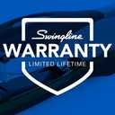 Swingline Stapler, 40 Sheet Capacity, Optima 40, Jam Free, Reduced Effort, Soft Grip, Metal, Orange and Gray