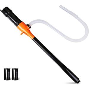 HORUSDY Battery Portable Battery Operated Gas & Water Pump, Powered Fuel Transfer Pump, 2.2GPM Gasoline & Liquid Siphon Pump, Automatic Gas Pump for Gas Can & Tank, Handheld Liquid Transfer Pump