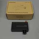 PROZOR Pre Amplifier for Turntable Audiophile M/M Phono preamp with Level Volume Controls with RCA Input, RCA/3.5MM Output interfaces, Low Noise Operation Including 12V 1A Power Adapter (Black)