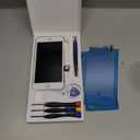 BESJMYT for iPhone 8 Plus Screen Replacement 5.5" White with Home Button Repair Kit, 3D Touch LCD Display Digitizer Full Assembly with Glass Front Camera Speaker Sensor Fix Tools A1864 A1897 A1898