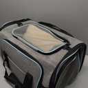 Siivton Pet Carrier Airline Approved, 4 Sides Expandable Cat Carrier Bag with Removable Fleece Pad, Large Soft Sided Pet Travel Carrier, Dog Carrier for Cats, Puppy and Small Dogs
, XL