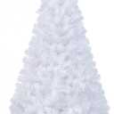 6Ft-Artificial-PVC-Christmas-Tree-W-Stand-Holiday-Season-Indoor-Outdoor-White