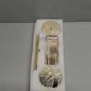 Gold Taper Candlestick Holders,Taper Candle Holders Set of 6,Metal Taper Candle Sticks Stand Holders,Modern Decorative Candle Holders for Wedding Certerpieces,Festive, Mantel,Home,Party