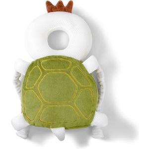 Baby Walker Head Protector Toddler Adjustable Baby Head Protection Backpack Wear Safety Pad (Turtle)