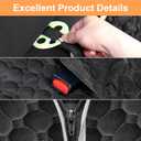 Mancro Dog Car Seat Cover for Back Seat, 2026 Upgraded 600D Heavy Duty Waterproof & Scratch-Resistant Dog Hammock for Car, Back Seat Pet Cover for Dogs with Sedan, Trucks and SUVs, Standard, Black