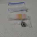 Protein Powder Travel Container Set,Reusable Powder Supplement Container To Go,21Pcs Single Dose Bags & 3Pcs Large Zip Bags,Portable Travel Containers with Funnel,Spoon (24 PACK)