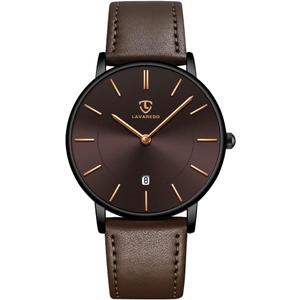BEN NEVIS Watch, Mens Watch, Minimalist Fashion Simple Wrist Watch Analog Date with Leather Strap