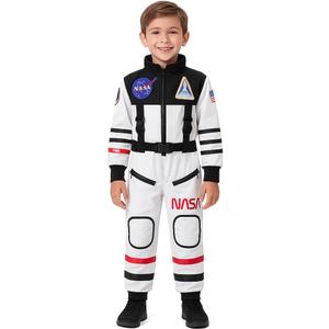 Astronaut Costume for Kids Halloween Party Dress Up Space Gifts (8-10 Years)