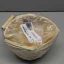 Cornucopia Brands Round Wooden Baskets (2-Pack, Natural); Wood Fruit Buckets w/Handle, 4-Quart Capacity; 6.1 Inch Tall by 8 Inch Diameter