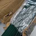 Metal Fence Posts for Wire Fencing,Heavy Duty U Post 4 FT Green | 10 Packs Rustproof Powder-Coated Steel Fence Stakes, No-Dig Fence Posts for Farm, Orchard, Yard & Temporary Fencing