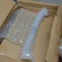 Tiffany Floor Lamp Stained Glass Pearls Beads Standing Reading Light 16x16x64 Inch Retro Inspired Pole Corner Lighting Art Decor for Bedroom Living Room Home Office (Pink)