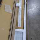 Ideal Pet Products Aluminum Pet Patio Door, Adjustable Height 77-5/8" to 80-3/8", 7" x 11-1/4" Flap Size, White