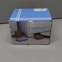 ANNKUT Rectangle Bed Risers, 3 Inch Heavy Duty Adjustable Furniture Risers for Bed Sofa Table and Couch LiftSupport Up to 1,300 Lbs (4 Pack-Black)