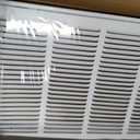 PATIKIL Square Ceiling Diffuser Aluminum Square Vent Cover 7x7 in White