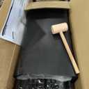 VTRIN Vertical Narrow Shoe Rack Organizer 10 Tier Tall Shoe Shelf Holds 20-22 Pairs with Non-Woven Dustproof Cover for Closet, Entryway Black