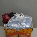 9.5Ft Towering Halloween Inflatables Decorations Outdoor UFO Alien, Huge Halloween Blow Up Yard Decorations UFO Alien Invasion with Built-in LED Light Strong Blower for Festival Party Lawn