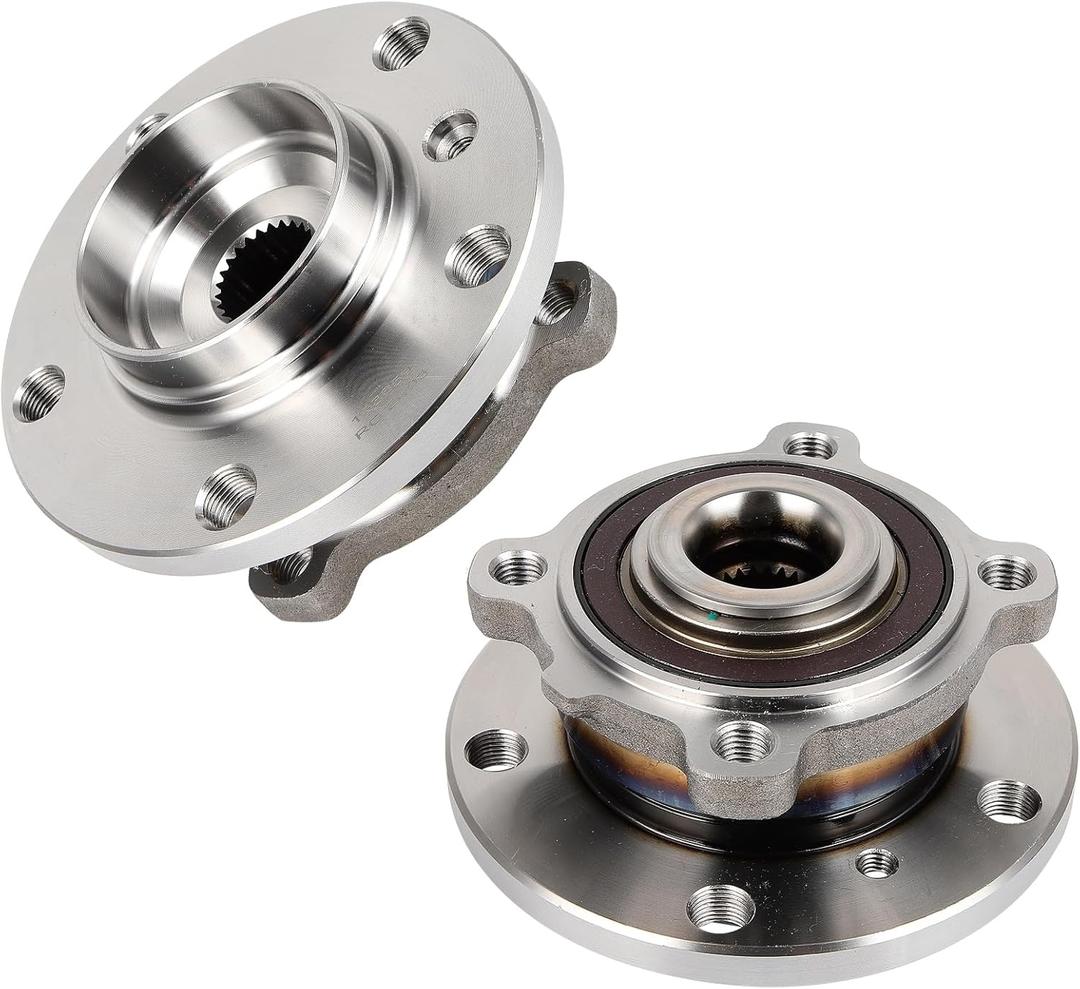 SCITOO 2pcs Front/Rear Wheel Bearing Hub Assembly 512573 fit for Mini Cooper Paceman 2013 2014 2015 2016, for Mini Cooper Countryman 2011-2016, FWD/AWD W/ABS