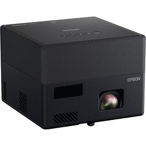 Epson EpiqVision Mini EF12 Smart Streaming Laser Projector, HDR, Android TV, Portable, sound by Yamaha, 3LCD, 1080p, 1000 lumens Color and White Brightness