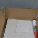 Huuger Nightstand with Charging Station, 27.6 Inch Side Table with Drawers, PU Leather Finish, End Table Bedside Table with USB Ports and Outlets, Night Stand for Bedroom, White