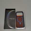 TORRAS Ostand for iPhone 17 Pro Case Magnetic, Fit for MagSafe, 4X Military Drop Protection, Camera Control, Slim Phone Case for iPhone 17 Pro with Kickstand, Translucent Matte Cover 6.3", Deep Blue