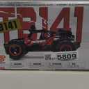 BEZGAR TB141 RC Cars-1:14 Scale Remote Control Car, 2WD High Speed 20 Km/h All Terrains Electric Toy Off Road RC Car Vehicle Truck Crawler with Two Rechargeable Batteries for Boys Kids and Adults (Red)