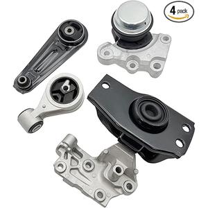 Engine Motor Mount kit 4PCS Fit for 2008 2009 2010 2011 2012 2013 Nissan Rogue 2.5L 2014 2015 Nissan Rogue Select 2.5L 2WD Replacement A7370 A7384 A4351 A4352 XINEAT