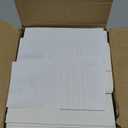 ValBox 3x3x3 White Cube Gift Boxes - 50pcs Recycled Paper Boxes with Lids for Gifts, Crafting, Cupcake & Party Favors (1 count (Pack of 50))