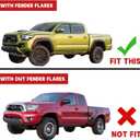 BDFHYK Mud Flaps Splash Guards Mudguards Mudflaps Compatible with Nissan Frontier 2005-2022 4PCS Front & Rear Side