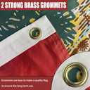 Florida State Flag 2x3 Outdoor Double Sided- Heavy Duty FL State Flag with 2 Brass Grommets 4 Rows Stitched Florida Decorations